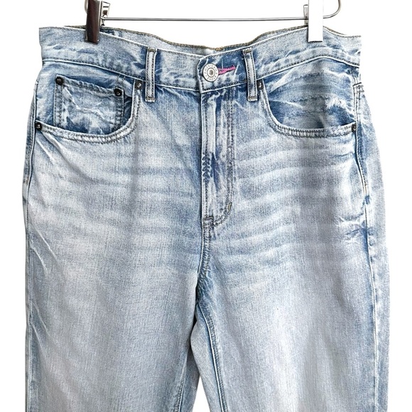 AMERICAN EAGLE Outfitters 90s Boyfriend Relaxed Fit Rainbow Pocket Jeans Size 6 - Picture 5 of 16